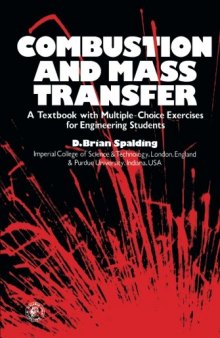 Combustion and Mass Transfer. A Textbook with Multiple-Choice Exercises for Engineering Students