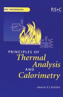 Principles of Thermal Analysis and Calorimetry (RSC Paperbacks)