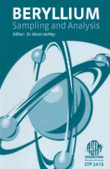 Beryllium: Sampling and Analysis (ASTM special technical publication, 1473)