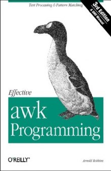 Effective awk Programming (3rd Edition)