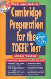 Cambridge preparation for the TOEFL test