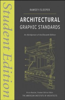 Architectural Graphic Standards: Student Edition