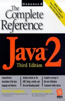 Java 2: The complete reference