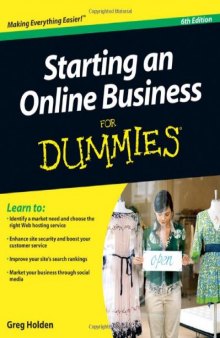 Starting an Online Business For Dummies, Sixth Edition