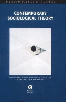 Contemporary Sociological Theory  