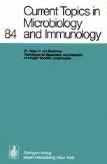 Current Topics in Microbiology and Immunology