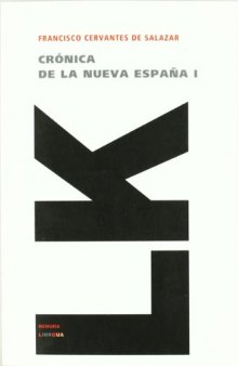 Cronica de la Nueva España I  