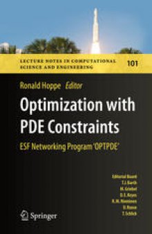 Optimization with PDE Constraints: ESF Networking Program 'OPTPDE'