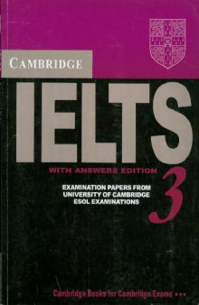 Cambridge practice test for IELTS 3