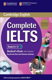 Complete IELTS Bands 6.5-7.5 Student's Pack