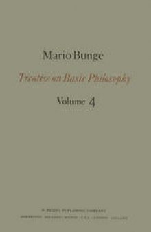 Treatise on Basic Philosophy: Ontology II: A World of Systems
