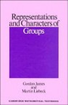 Representatios and characters of groups