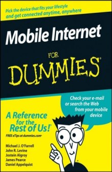 Mobile Internet For Dummies (For Dummies (Computer Tech))