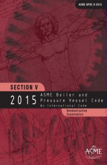 ASME BPVC 2015 Section V - Nondestructive Examination