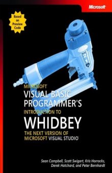 Introducing Microsoft Visual Basic 2005 for developers