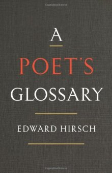 A poet's glossary