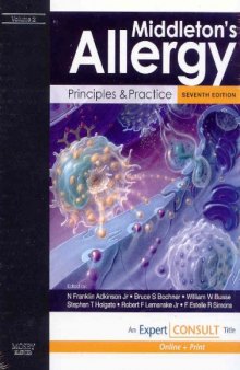 Middleton's Allergy: Principles and Practice: Expert Consult: Online and Print, 2-Volume Set (Allergy (Middleton))
