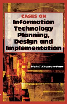 Cases on information technology planning, design and implementation