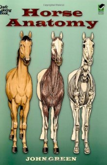 Horse Anatomy (Dover Nature Coloring Book)  