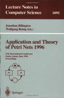 Application and Theory of Petri Nets 1996: 17th International Conference Osaka, Japan, June 24–28, 1996 Proceedings