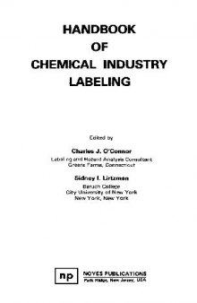 Handbook of Chemical Industry Labeling