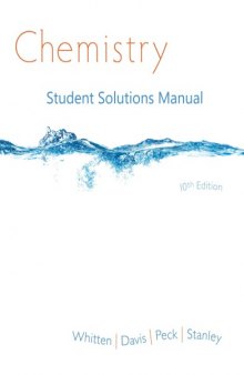 Student Solutions Manual for Whitten's Chemistry 10th