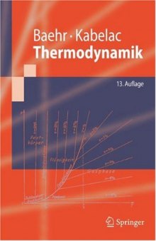 Thermodynamik: Grundlagen und technische Anwendungen  
