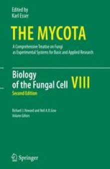 Biology of the Fungal Cell