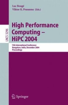 High Performance Computing - HiPC 2004: 11th International Conference, Bangalore, India, December 19-22, 2004. Proceedings