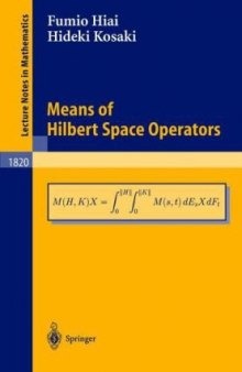 Means of Hilbert Space Operators