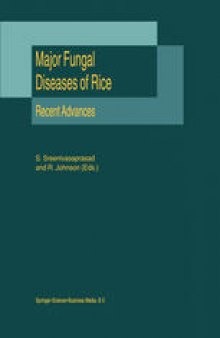 Major Fungal Diseases of Rice: Recent Advances
