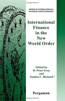 International Finance in the New World Order