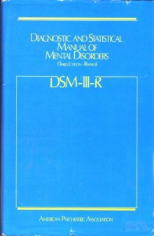 Diagnostic and Statistical Manual of Mental Disorders: DSM-III-R
