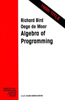 Algebra of programming