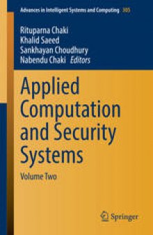 Applied Computation and Security Systems: Volume Two