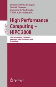 High Performance Computing - HiPC 2008: 15th International Conference, Bangalore, India, December 17-20, 2008. Proceedings