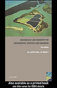 Microbiology and chemistry for environmental scientists and engineers