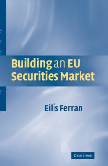 Building an EU Securities Market