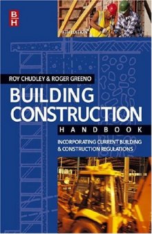 Building Construction Handbook, Fifth Edition