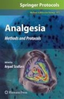 Analgesia: Methods and Protocols