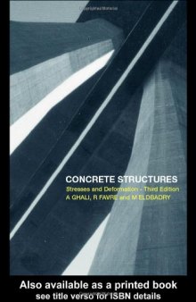 Concrete Structures, Stresses and Deformations