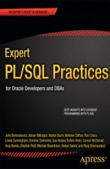 Expert PL/SQL Practices: For Oracle Developers and DBAs
