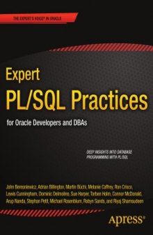 Expert PLSQL Practices for Oracle Developers and DBAs