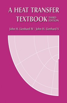 A Heat Transfer Textbook, Third Edition