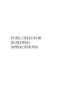 Fuel cells for building applications