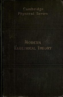 Modern Electrical Theory