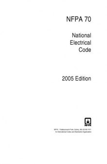 NFPA 70 - (NEC - National Electrical Code)
