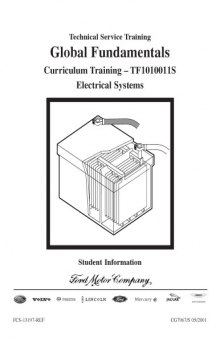 Technical Service Training Global Fundamentals Curriculum Training – TF1010011S Electrical Systems