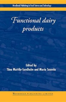 Functional Dairy Products. Volume 1
