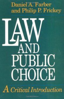 Law and Public Choice: A Critical Introduction